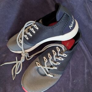 Nautica Black and White Sneakers